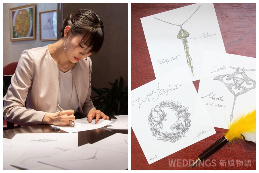 K.UNO完全訂製與創意訂製珠寶服務,打造專屬婚戒設計