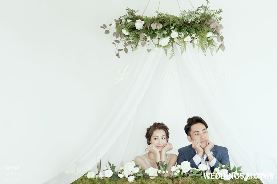 婚紗照這樣拍超韓!決定韓系婚紗攝影15個關鍵 韓式婚紗風格|將自然氣息帶進室內