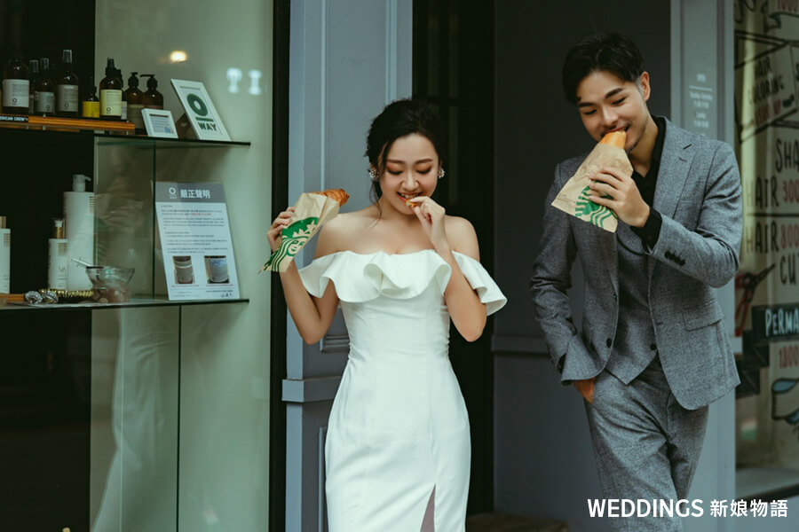 婚紗照這樣拍超韓!決定韓系婚紗攝影15個關鍵 韓式婚紗風格|櫥窗是最美風景