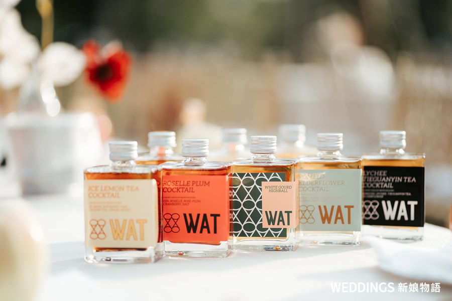 WAT雞尾酒|客製化婚禮小物推薦,婚禮伴手禮玩創意!