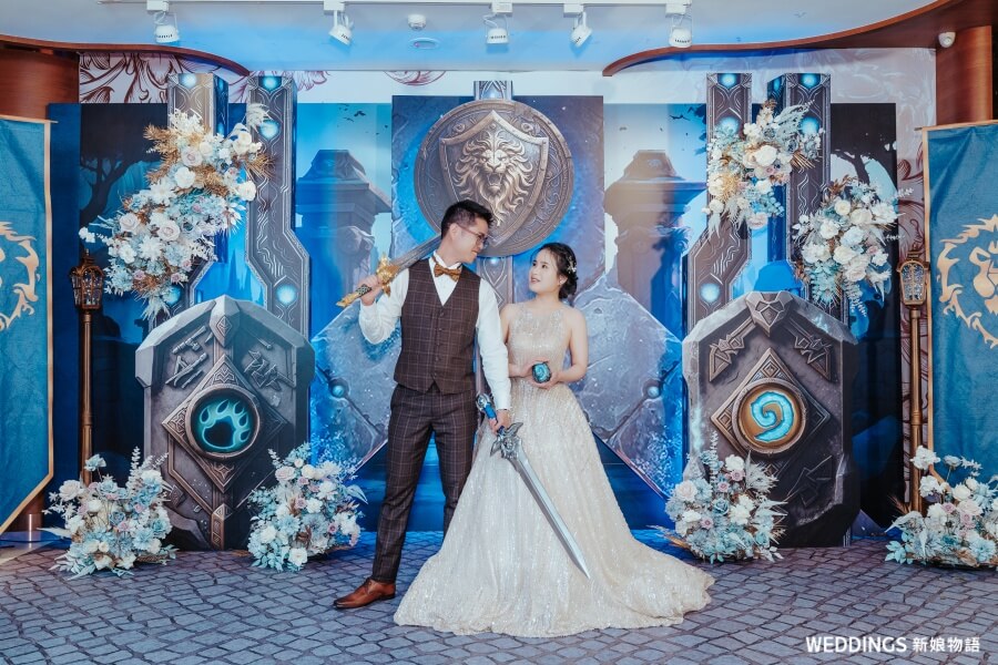 婚禮人專訪|村花弄囍|天馬行空又何妨?完美復刻奇幻世界婚禮