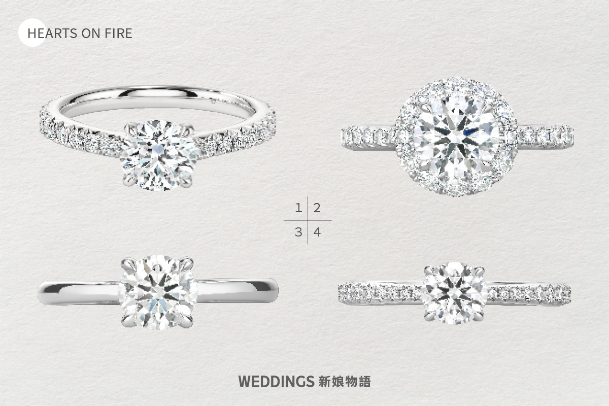 Hearts On Fire 求婚鑽戒款式與車工鑽石推薦