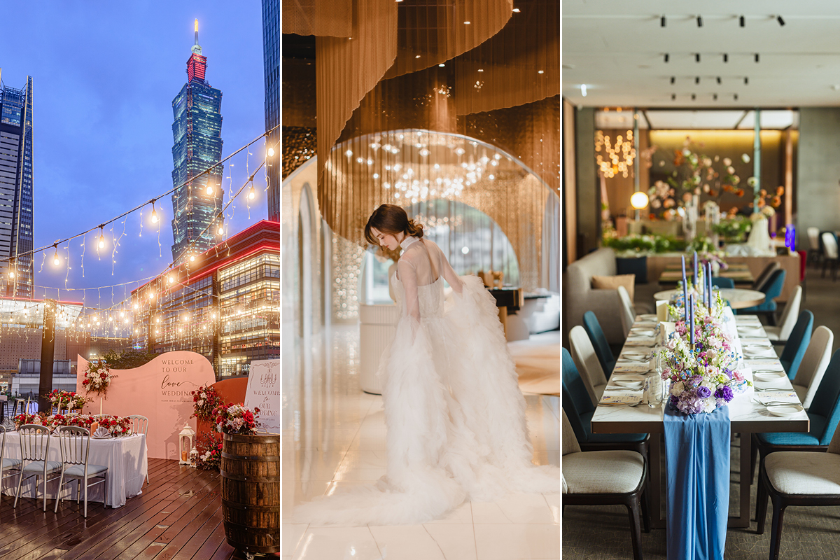 台北婚禮場地推薦|星級飯店、婚宴會館到戶外婚禮 10 大精選