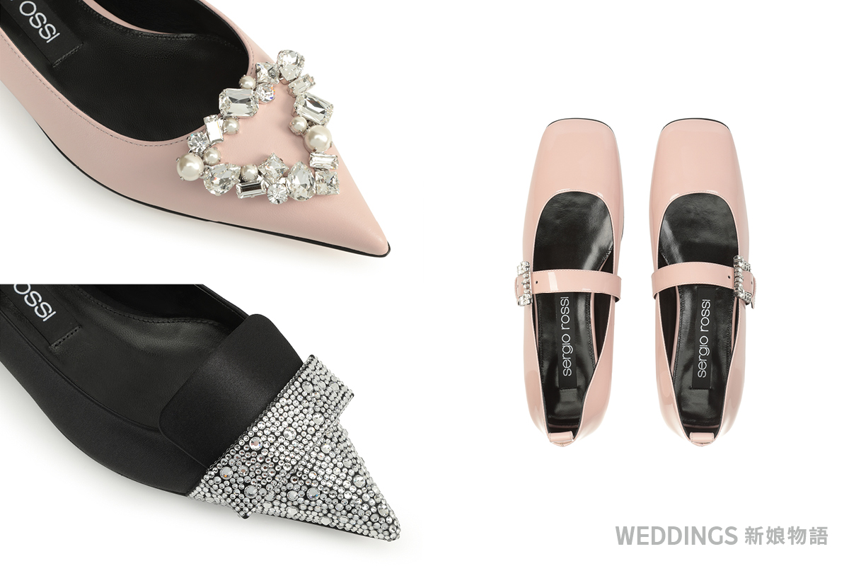 WEDDINGS FW25|從婚禮到日常,芭蕾舞鞋 & 瑪莉珍的魅力指南 婚鞋,瑪莉珍鞋,芭蕾舞鞋,sergio rossi,christian louboutin,婚鞋品牌
