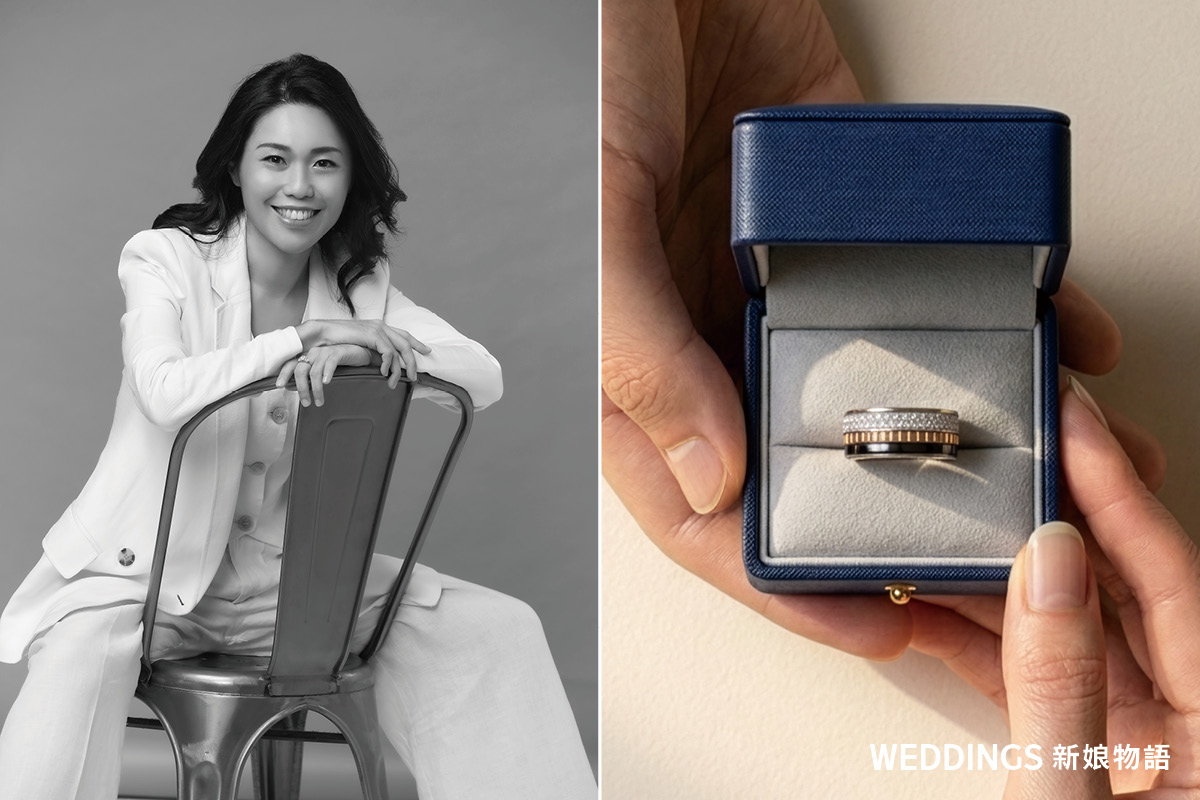 TRACEY CHEN 創辦人 Tracey 與 MY OWN 婚戒